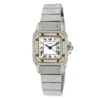 Cartier Santos Diamond Watch For Women 18k Gold & Streel Two-Tone 24mm Case