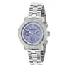 Diamond Luxurman Montana Blue MOP Watch 2ct For Ladies