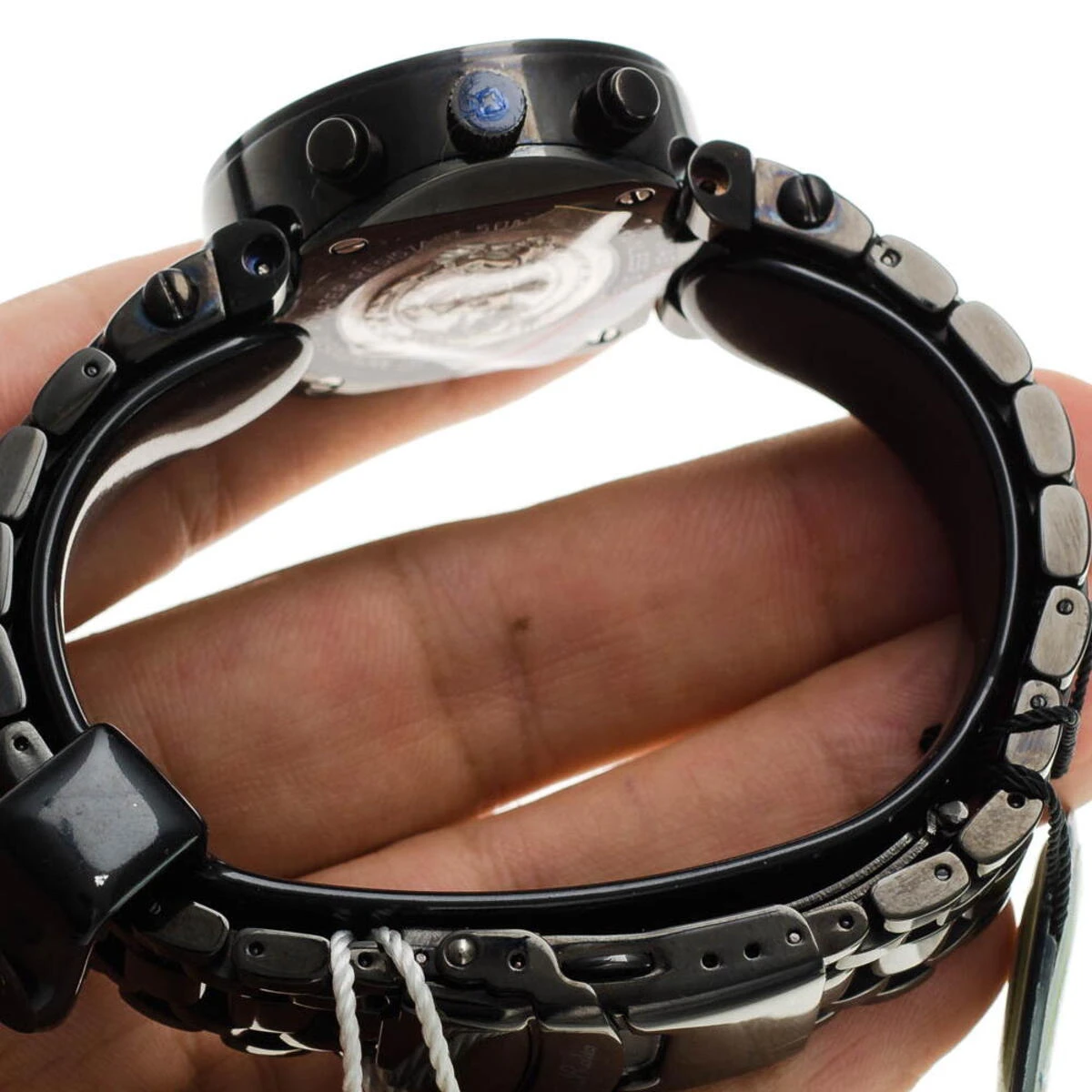 Ladies Joe Rodeo Diamond Watch 2ct Black 7 Ladies Joe Rodeo Diamond Watch 2ct Black - Image 7