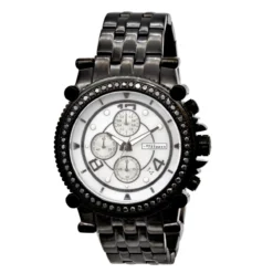 Large Black Diamond Watch By JoJino 2.25ct