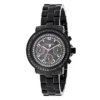Luxurman Ladies Black Diamond Watch 2.15ct