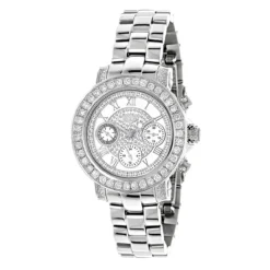 Luxurman Ladies Diamond Watch 3ct