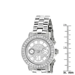 Luxurman Ladies Diamond Watch 3ct 9 Luxurman Ladies Diamond Watch 3ct -PNZ Watches Shop luxurman watches ladies diamond watch 3ct p 35273 ruler