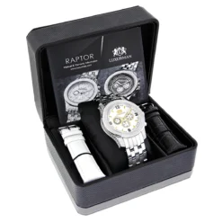Luxurman Men's Diamond Watch 0.50ct 8 Luxurman Men's Diamond Watch 0.50ct -PNZ Watches Shop luxurman watches mens diamond watch 050ct p 8495 4