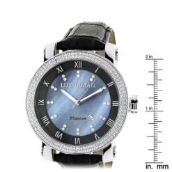Luxurman Men's VS Diamond Watch .18ct Blue MOP 9 Luxurman Men's VS Diamond Watch .18ct Blue MOP -PNZ Watches Shop luxurman watches mens vs diamond watch 18ct blue mop p 9691 ruler