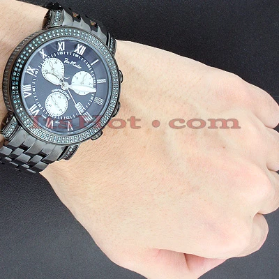 Men's Blue Diamond Joe Rodeo Classic Watch 3.5 4 Men's Blue Diamond Joe Rodeo Classic Watch 3.5 - Image 4