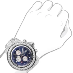 Men's Breitling Super Avenger Diamond Watch 23.78ct -PNZ Watches Shop mens custom breitling super avenger diamond watch 2378ct bod