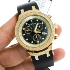 Men's Diamond Bezel Watch By Joe Rodeo: Master Model 2.20ct Yellow Gold Plated 16 Men's Diamond Bezel Watch By Joe Rodeo: Master Model 2.20ct Yellow Gold Plated -PNZ Watches Shop mens diamond bezel watch by joe rodeo master model 220ct yellow p 46815 bod3
