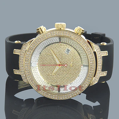 Men's Diamond Joe Rodeo Watch 2.20ct Yellow Gold Master 2 Men's Diamond Joe Rodeo Watch 2.20ct Yellow Gold Master - Image 2