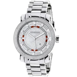 Men's Diamond Watch 0.12ct Luxurman