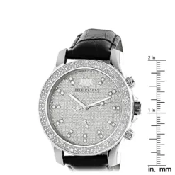 Men's Diamond Watch 0.25ct By Luxurman -PNZ Watches Shop mens diamond watch 025ct by luxurman p 35635 ruler