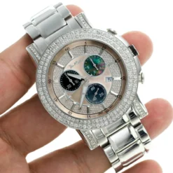 Men's Diamond Watch 6ct Joe Rodeo Trooper -PNZ Watches Shop mens diamond watch 6ct joe rodeo trooper p 9278 bod3