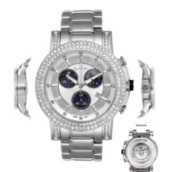 Men's Diamond Watch 6ct Joe Rodeo Trooper -PNZ Watches Shop mens diamond watch 6ct joe rodeo trooper p 9278 main2