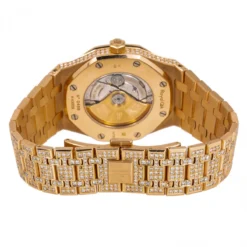 Men's Diamond Watch Audemars Piguet Royal Oak Selfwinding 18K Gold W00840 -PNZ Watches Shop mens diamond watch audemars piguet royal oak selfwinding rose gold w00840 0E8A0884 2048x2048