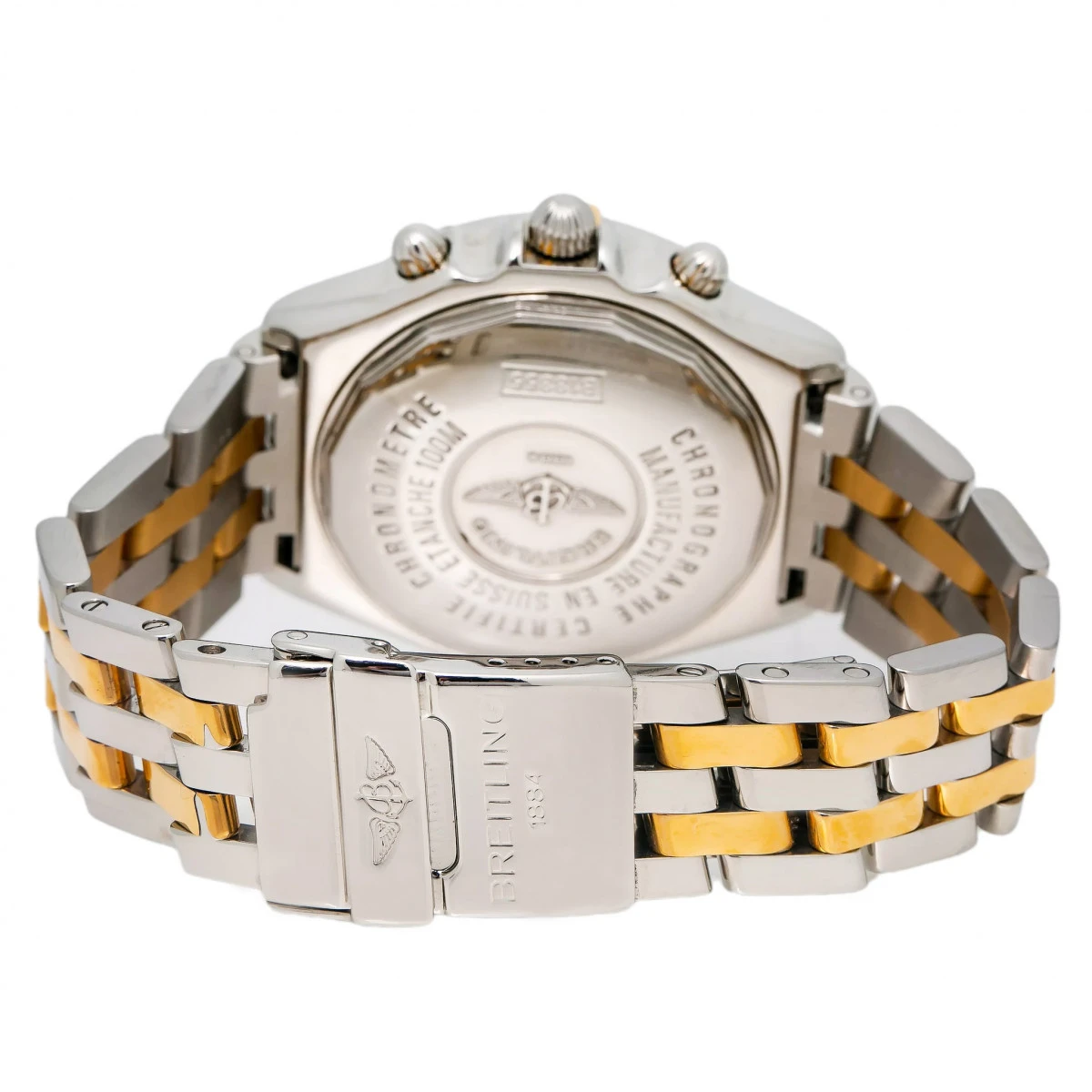 Men's Diamond Watch Breitling Crosswind 43mm White Dial W01343 4 Men's Diamond Watch Breitling Crosswind 43mm White Dial W01343 - Image 4