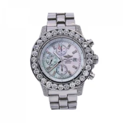 Men's Diamond Watch Breitling Super Avenger 42mm