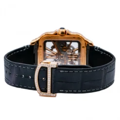 Men's Diamond Watch Cartier Santos De Cartier 18K Gold 39,8mm -PNZ Watches Shop mens diamond watch cartier santos de cartier rose gold 398 mm w01216 0E8A3041 367f9b41 5cd7 4ad8 82cf 65789235c77a 2048x2048