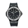 Men's Diamond Watch Hublot Big Bang 38mm Black Dial
