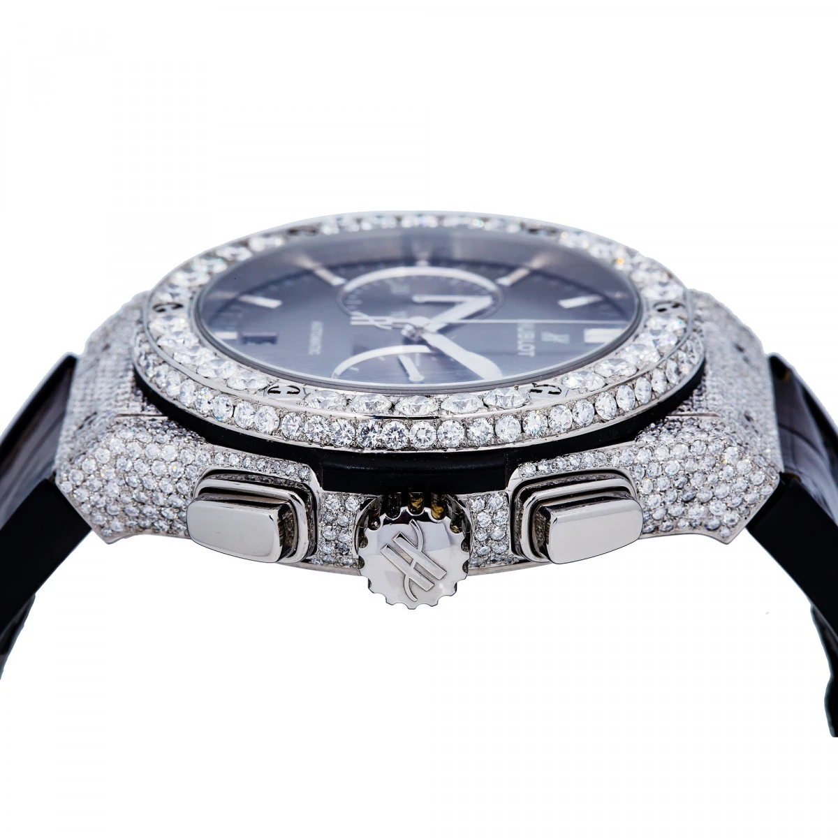 Men's Diamond Watch Hublot Classic Fusion 42mm Grey Dial 3 Men's Diamond Watch Hublot Classic Fusion 42mm Grey Dial - Image 3