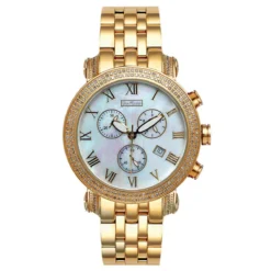 Men's Diamond Watch Joe Rodeo Classic 1.75ct Yellow