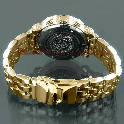 Men's Diamond Watch Joe Rodeo Classic 1.75ct Yellow 3 Men's Diamond Watch Joe Rodeo Classic 1.75ct Yellow - Image 3