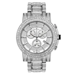 Men's Diamond Watch Joe Rodeo Trooper 14.5ct