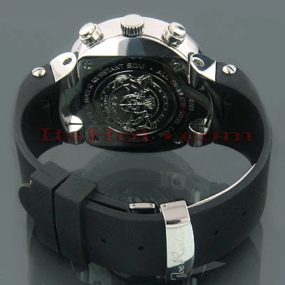 Men's Floating Diamond Watch 2.20ct Joe Rodeo Master 3 Men's Floating Diamond Watch 2.20ct Joe Rodeo Master - Image 3