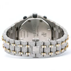 Men's 18K Gold Diamond Watch Audemars Piguet Royal Oak Offshore Yellow Dial W01218 -PNZ Watches Shop mens gold diamond watch audemars piguet royal oak offshore yellow dial w01218 0E8A3545 e12c48cc 70b0 4daa b362 dd0b9dfea6b0 2048x2048