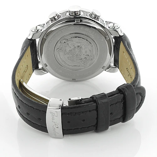 Men's Joe Rodeo Classic Diamond Bezel Watch 3.5ct 2 Men's Joe Rodeo Classic Diamond Bezel Watch 3.5ct - Image 2