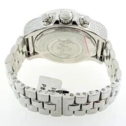 Men's Joe Rodeo Diamond Watch Master Pilot 14.70ct -PNZ Watches Shop mens joe rodeo diamond watch master pilot 1470ct p 35659 back3