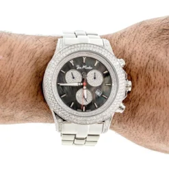 Men's Joe Rodeo Diamond Watch Master Pilot 14.70ct -PNZ Watches Shop mens joe rodeo diamond watch master pilot 1470ct p 35659 bod2