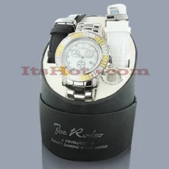Men's Joe Rodeo Junior Diamond Watch 4.75ct -PNZ Watches Shop mens joe rodeo junior diamond watch 475ct p 35661box