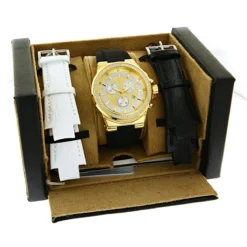 Men's Joe Rodeo Liberty Diamond Watch 1.5ct Yellow Gold Plated 7 Men's Joe Rodeo Liberty Diamond Watch 1.5ct Yellow Gold Plated -PNZ Watches Shop mens joe rodeo liberty diamond watch 15ct yellow gold plated box