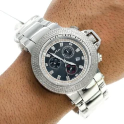 Men's Joe Rodeo Watch 4.00ct Diamonds Razor Black -PNZ Watches Shop mens joe rodeo watch 400ct diamonds razor black p 9040 bod2