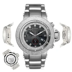 Men's Joe Rodeo Watch 4.00ct Diamonds Razor Black -PNZ Watches Shop mens joe rodeo watch 400ct diamonds razor black p 9040 main2