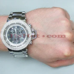 Men's Joe Rodeo Watch 4.00ct Diamonds Razor Black -PNZ Watches Shop mens joe rodeo watch 400ct diamonds razor black p 9040bod