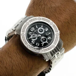 Men's Joe Rodeo JoJo Apollo Black Dial Diamond Watch 1.70ct 15 Men's Joe Rodeo JoJo Apollo Black Dial Diamond Watch 1.70ct -PNZ Watches Shop mens joe rodeo watches jojo apollo diamond watch 170ct p 8344 bod2