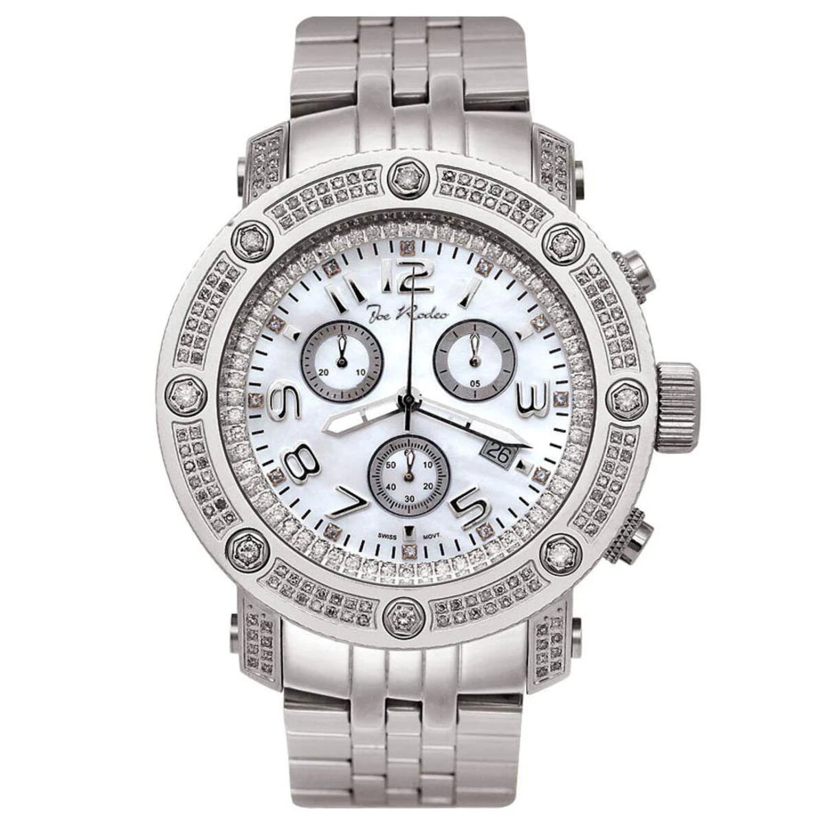 Men's Joe Rodeo JoJo Apollo Diamond Watch 1.70ct 1 Men's Joe Rodeo JoJo Apollo Diamond Watch 1.70ct