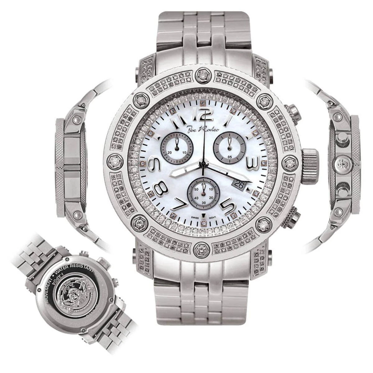 Men's Joe Rodeo JoJo Apollo Diamond Watch 1.70ct 6 Men's Joe Rodeo JoJo Apollo Diamond Watch 1.70ct - Image 6