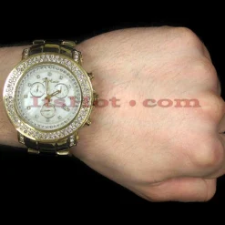 Men's JoJo Joe Rodeo Junior Diamond Watch 4.75ct Yellow -PNZ Watches Shop mens jojo joe rodeo junior diamond watch 475ct yellow p 8981bod