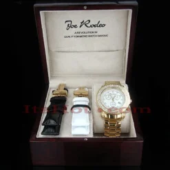 Men's JoJo Joe Rodeo Junior Diamond Watch 4.75ct Yellow -PNZ Watches Shop mens jojo joe rodeo junior diamond watch 475ct yellow p 8981box