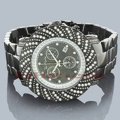 New Joe Rodeo Junior Diamond Watch 4.25 Black 2 New Joe Rodeo Junior Diamond Watch 4.25 Black - Image 2