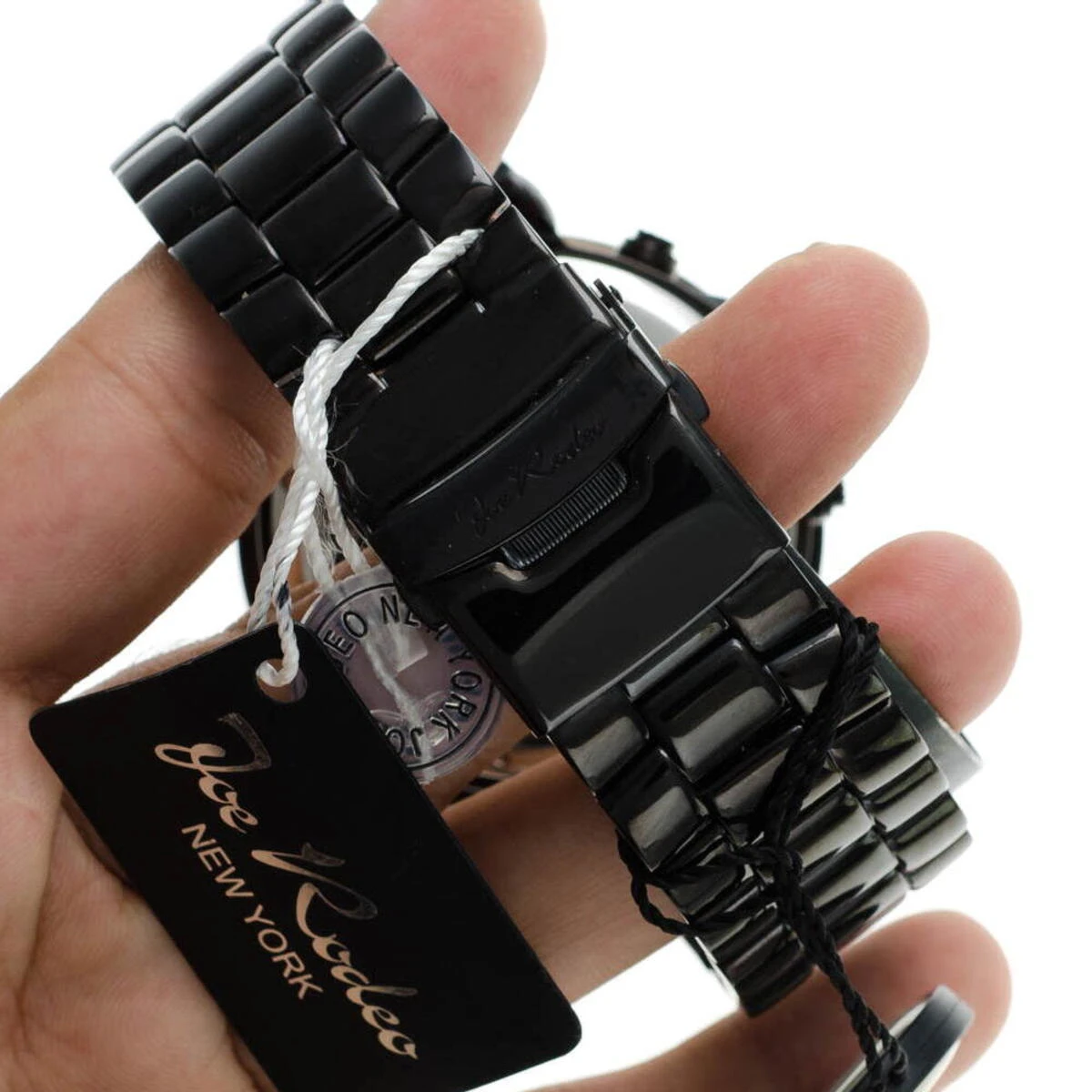 New Joe Rodeo Junior Diamond Watch 4.25 Black 9 New Joe Rodeo Junior Diamond Watch 4.25 Black - Image 9