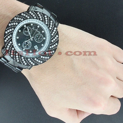 New Joe Rodeo Junior Diamond Watch 4.25 Black 4 New Joe Rodeo Junior Diamond Watch 4.25 Black - Image 4