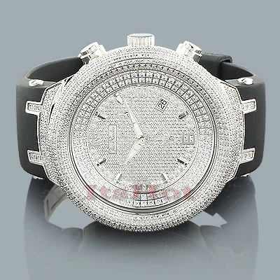 Real Diamond Watch For Men: Joe Rodeo Master 6.50ct 2 Real Diamond Watch For Men: Joe Rodeo Master 6.50ct - Image 2
