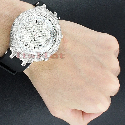 Real Diamond Watch For Men: Joe Rodeo Master 6.50ct 4 Real Diamond Watch For Men: Joe Rodeo Master 6.50ct - Image 4