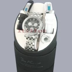 Rainbow JoJo Watch With Diamond Bezel, 1.75ct, Silver -PNZ Watches Shop rainbow jojo watch with diamond bezel 175ct silver p 8553box