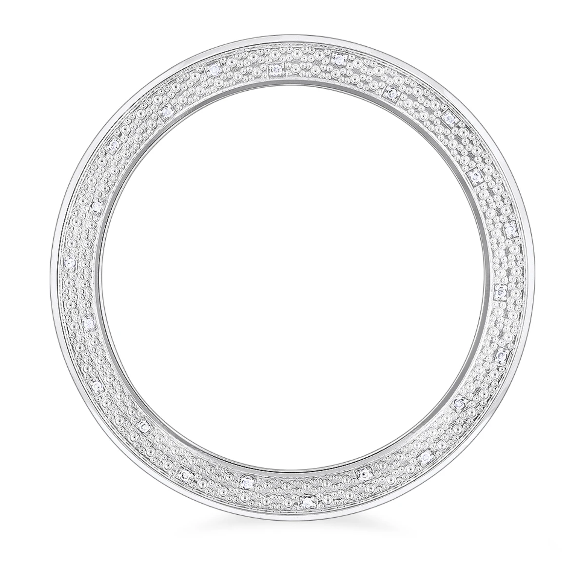 Replacement Diamond Watch Bezel For Men's Luxurman Raptor 0.25ct 1 Replacement Diamond Watch Bezel For Men's Luxurman Raptor 0.25ct