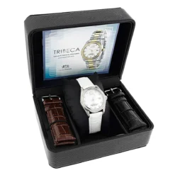 Luxurman Tribeca Women's Diamond Swiss Quartz Watch Stainless Steel 1.5ct 8 Luxurman Tribeca Women's Diamond Swiss Quartz Watch Stainless Steel 1.5ct -PNZ Watches Shop swiss quartz watches luxurman womens diamond watch stainless steel tribeca 15ct box