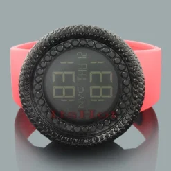 Trendy Hip Hop Jojino Black Crystal Watch